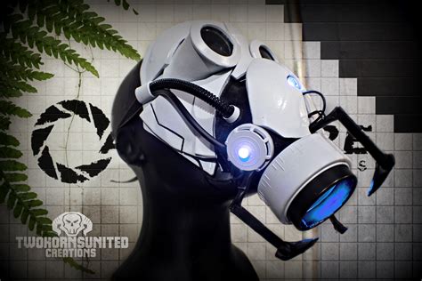 The Aperture Science Portal Gun Gas Mask Mk IV by TwoHornsUnited on ...