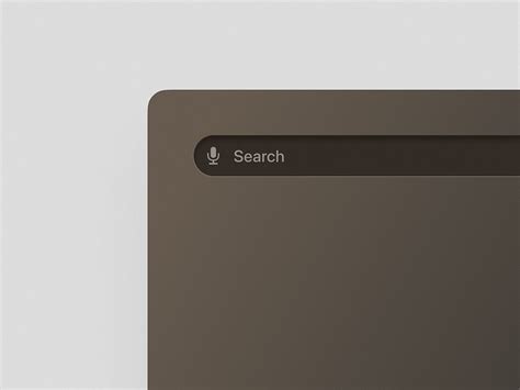 Search bar design detail by Charles Postiaux on Dribbble