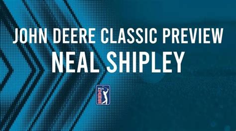 Neal Shipley John Deere Classic Betting Odds and Stats