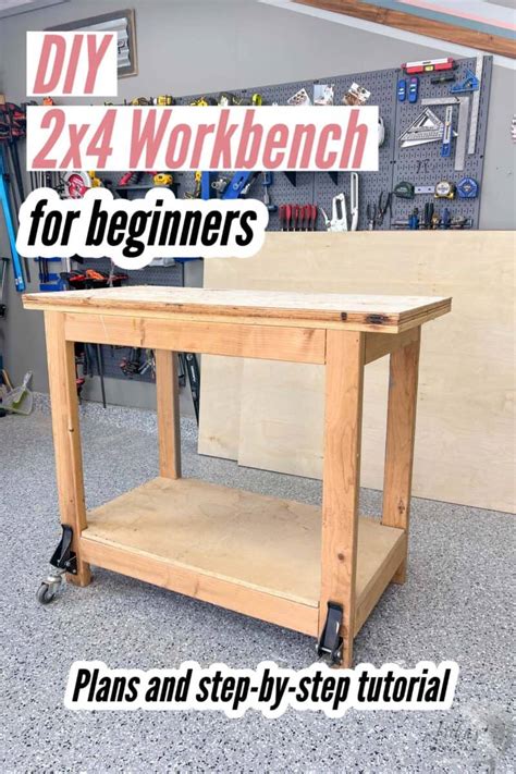 How To Build A Simple DIY Workbench With 2x4 Lumber, 40% OFF