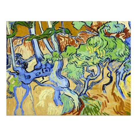 Vincent van Gogh Tree Roots Postcard | Zazzle | Deutschland