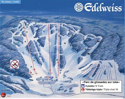 Edelweiss Valley Trail Map | Liftopia