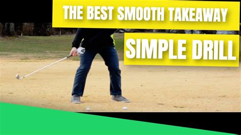 Golf Swing Takeaway Made Smooth, Wide and EASY With This Simple Drill - YouTube