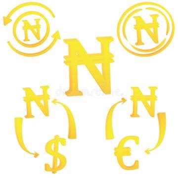 Nigeria Currency Symbol Stock Illustrations – 226 Nigeria Currency ...