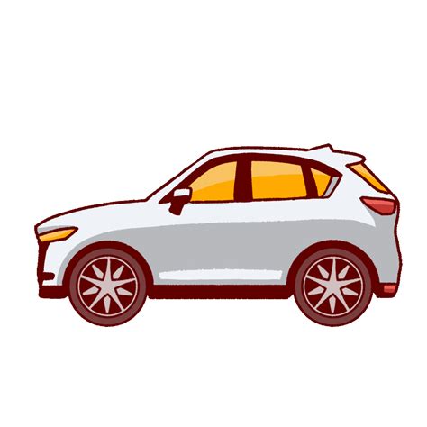 Animated Illustration of an SUV | UGOKAWA