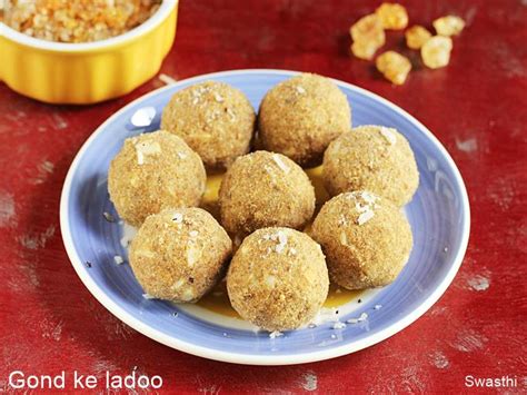 Gond ke laddu recipe | Gond laddu recipe | Edible gum ladoos