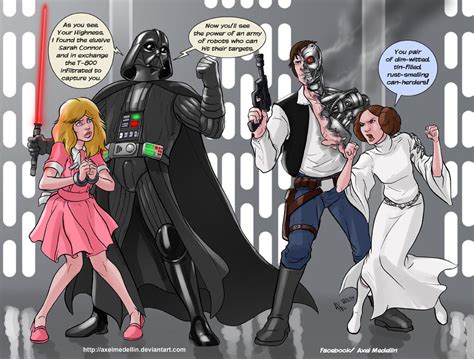 TLIID 215. Darth Vader and the Terminator by AxelMedellin on DeviantArt