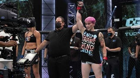 Transgender fighter Alana McLaughlin submits Celine Provost in MMA debut - ESPN