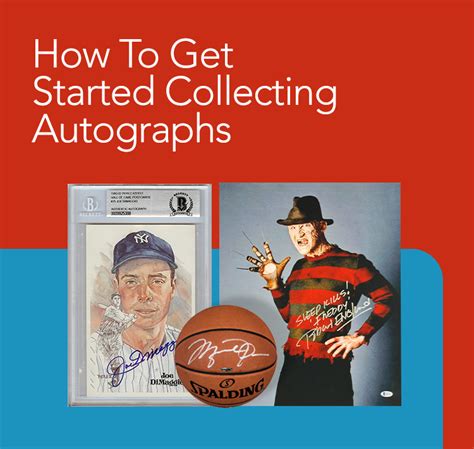 Getting Started in Collecting Autographed Memorabilia