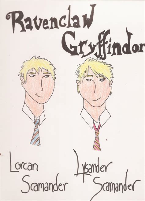 Lorcan and Lysander Scamander by doodle6721 on DeviantArt