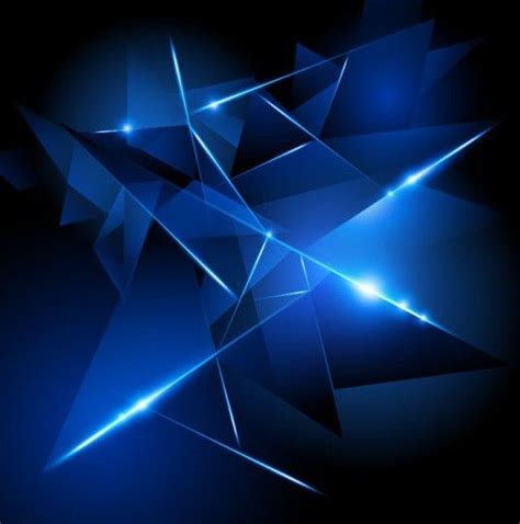 Dark Blue HI-TECH Abstract Background Vector 02 Black And Blue Background, Blue Background ...