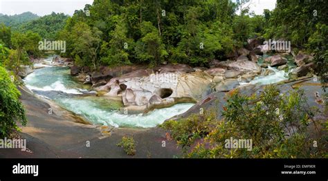 Babinda Creek, The Boulders - Babinda - Queensland - Australia Stock ...