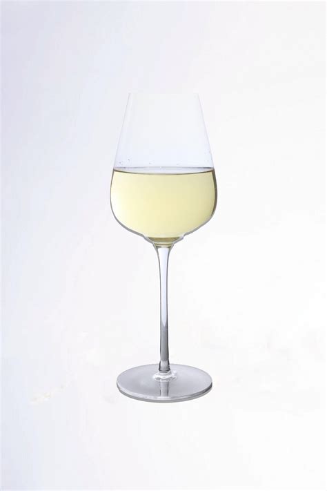 4 Pack Crystal White Wine Glasses