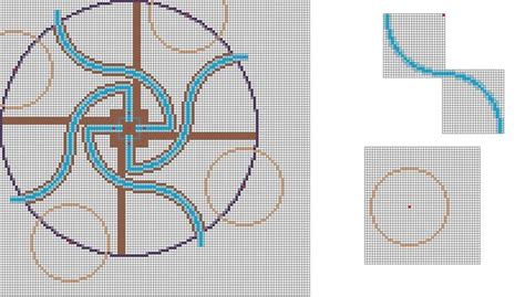 k1CsD.png (1230×700) | Minecraft circles, Minecraft blueprints, Minecraft