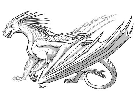 Wings of fire dragons, Dragon coloring page, Wings of fire