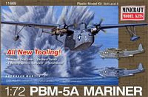 Minicraft 11669 1/72 Martin PBM-5A Mariner Model Kit