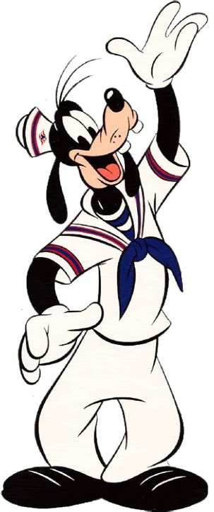 View and Download hd Sailor Goofy Wave Goofy Disney, Disney Cartoon ...