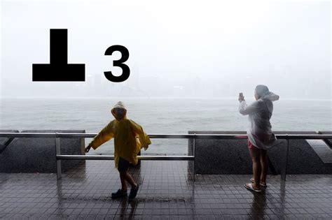 HK issues typhoon signal No. 3 | The Standard