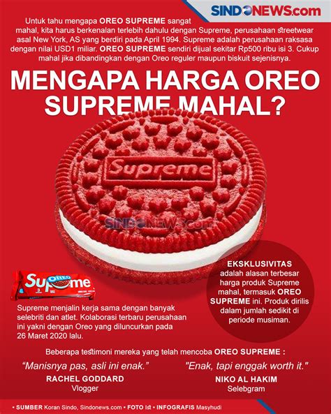 Mengapa Harga Oreo Supreme Mahal dan Bagaimana Rasanya?