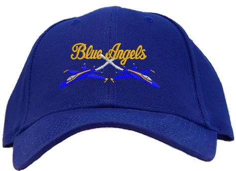 Blue Angels Embroidered Baseball Cap - Available in 6 Colors - Hat - US Navy - Reproductions