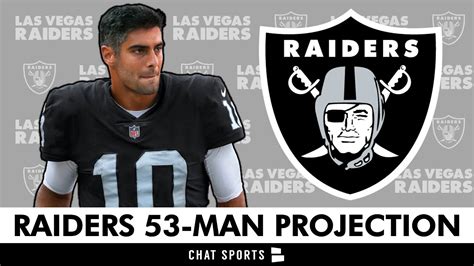 Las Vegas Raiders 53-Man Roster Projection After The 2023 NFL Draft - YouTube