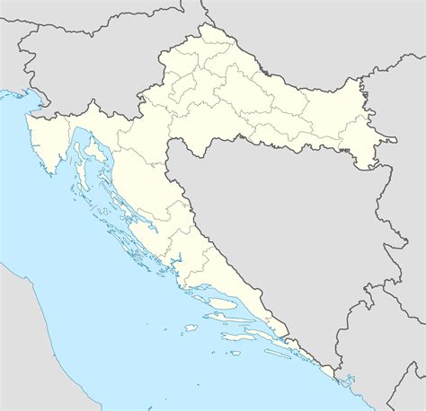 Croatia Location Map - Mapsof.Net