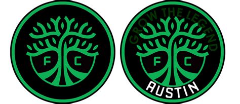 Austin FC's logo as a circle : AustinFC