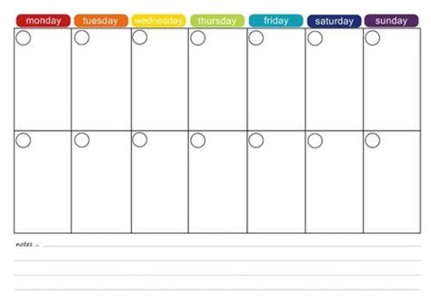 2 Week Planner Printable