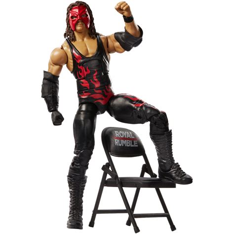 Elite Series #63 – Kane Action Figure - 3 Count - Wrestling Merchandise