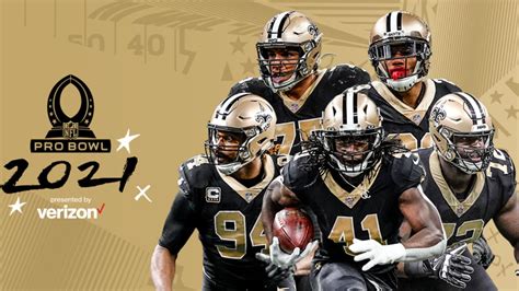 Five New Orleans Saints named to 2021 Pro Bowl