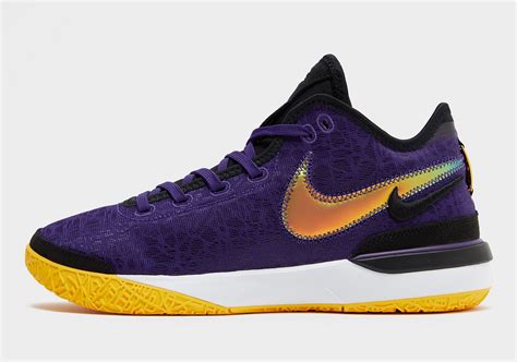 Nike LeBron NXXT Gen Lakers Purple University Gold - Crumpe