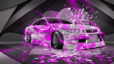 Purple Neon Car Wallpapers - Top Free Purple Neon Car Backgrounds - WallpaperAccess