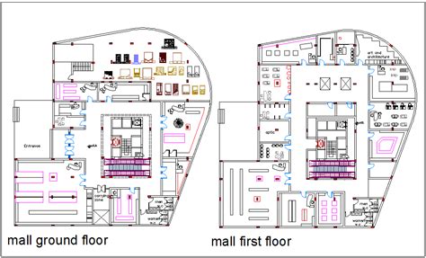 Shopping Mall Floor Plan With Dimensions See Description Youtube ...