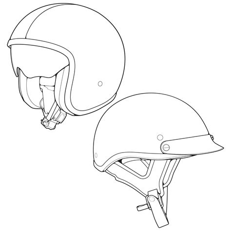 Line Art Vector, Face Lines, Helmet, Royalty Free, Clip Art, Templates, Download, Graphic ...