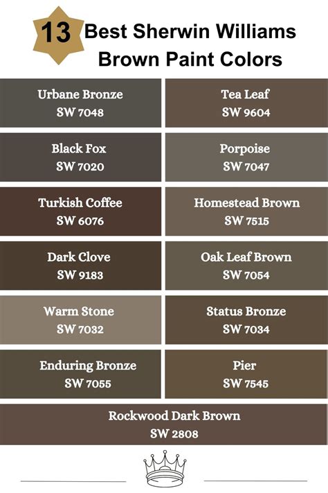 Shades Of Brown – Discover The Brown Color Palette, 56% OFF