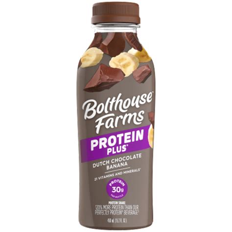 Bolthouse Farms™ Protein Plus Dutch Chocolate Banana Protein Shake, 15.2 fl oz - Pick ‘n Save