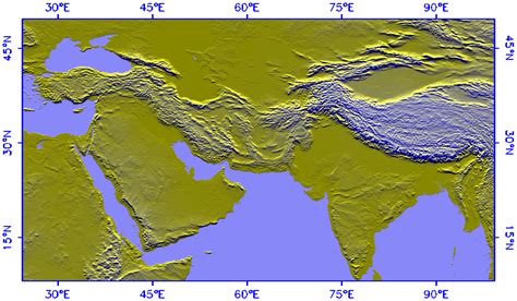 Iranian Plateau • Mapsof.net