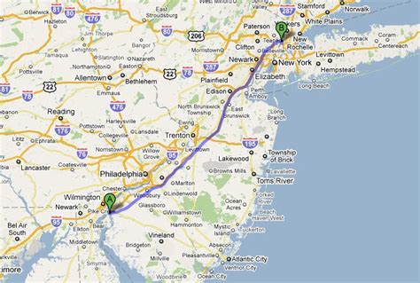 New Jersey Turnpike Map - United States Map