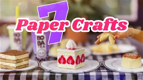 DIY – How to Make : 7 Paper Crafts | Food Stuff – starkidslearn.com