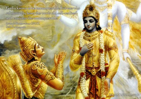 Conquering The Unconquerable | Spiritual Quotes By ISKCON Desire Tree