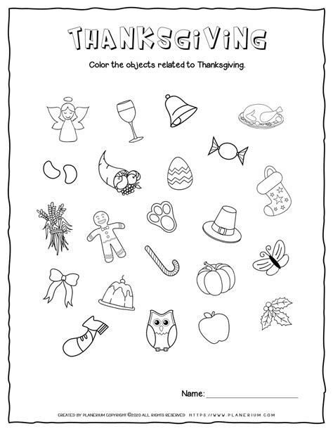 Thanksgiving Worksheets | guruparents - Worksheets Library