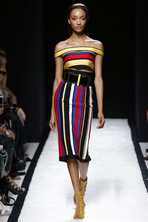 Spring 2015 Fashion Trend: The New Way to Wear Stripes From Paris Fashion Week | Glamour
