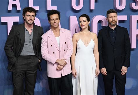 The cast of All Of Us Strangers, Claire Foy, Andrew Scott, and Paul ...