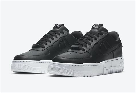 Nike Air Force 1 Pixel Black White CK6649-001 Release Date - SBD