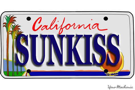 How to Buy a Personalized License Plate in California | YourMechanic Advice