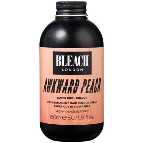 BLEACH LONDON Awkward Peach Super Cool Colour 150ml - LOOKFANTASTIC