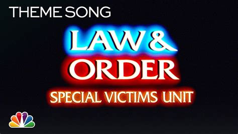 Law & Order: SVU Opening Title Sequence (Theme Song) - YouTube