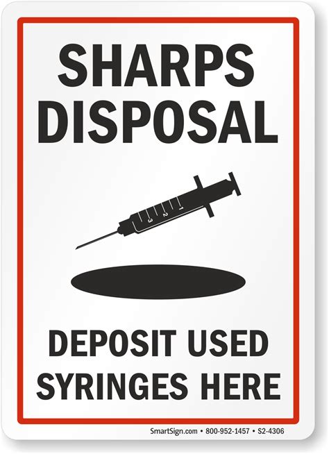 Sharps Container Printable Labels ~ Sharps Warning Labels and Signs - Biohazard Sharps Waste ...