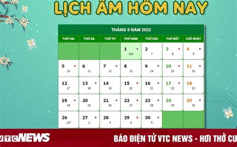 Tổng hợp Lịch âm hôm nay có đẹp không Đầy đủ và chi tiết