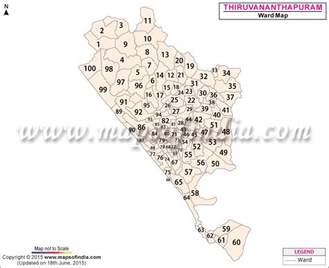 Thiruvananthapuram Ward Map